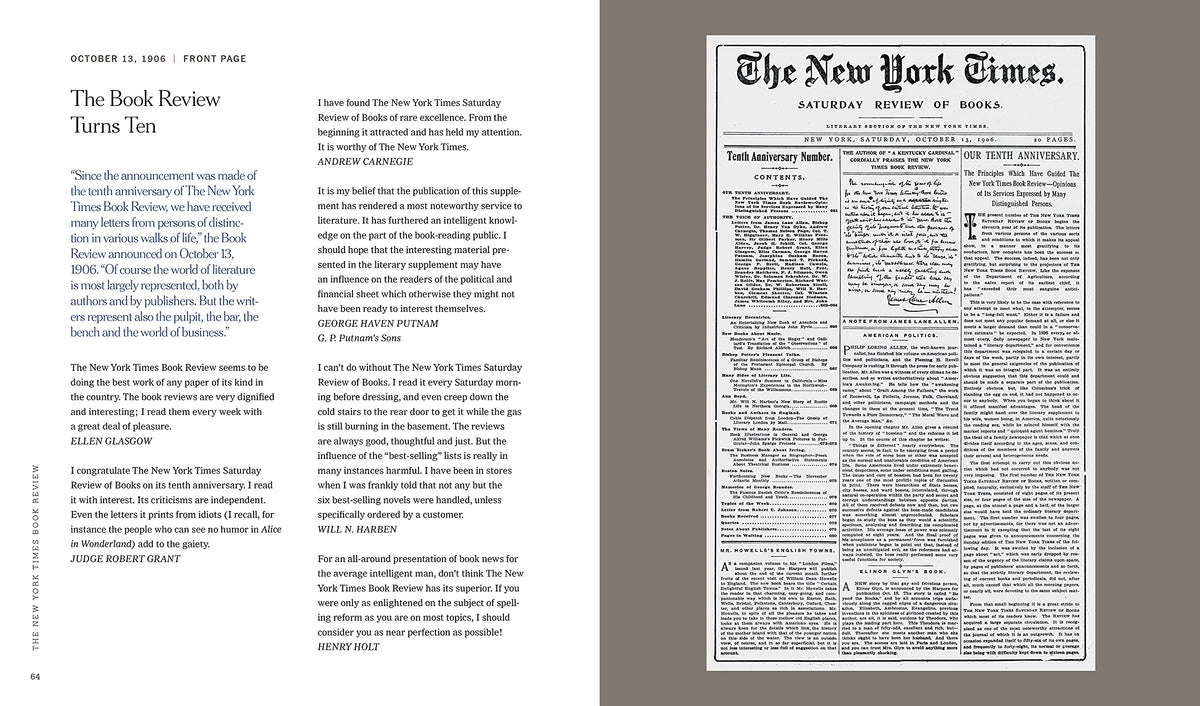 The New York Times Book Review: 125 Years of Literary History