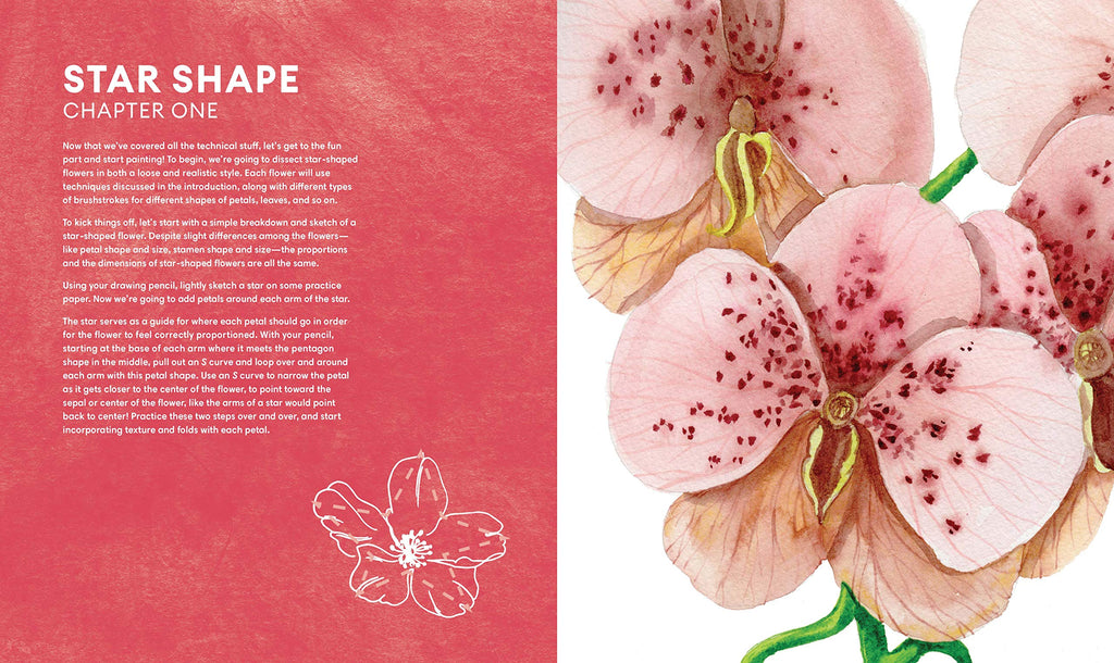 Everyday Watercolor Flowers: A Modern Guide to Painting Blooms, Leaves, and Stems Step by Step