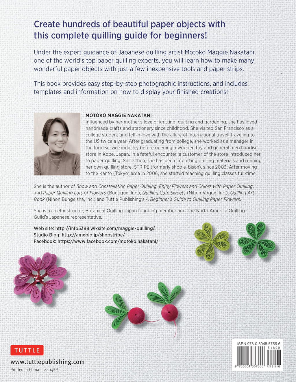Paper Quilling for Beginners: A Complete All-in-One Guide to Creating Paper Flowers, Plants, Vegetables and other Decorative Items!