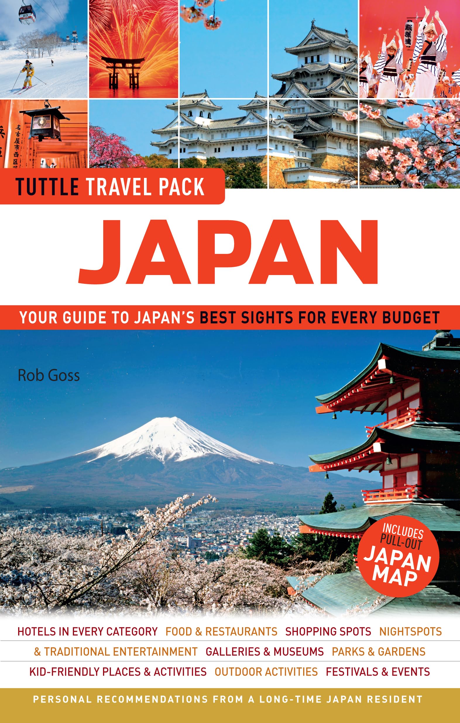 Japan Tuttle Travel Pack: Your Guide to Japan's Best Sights for Every Budget (Tuttle Travel Guide & Map)