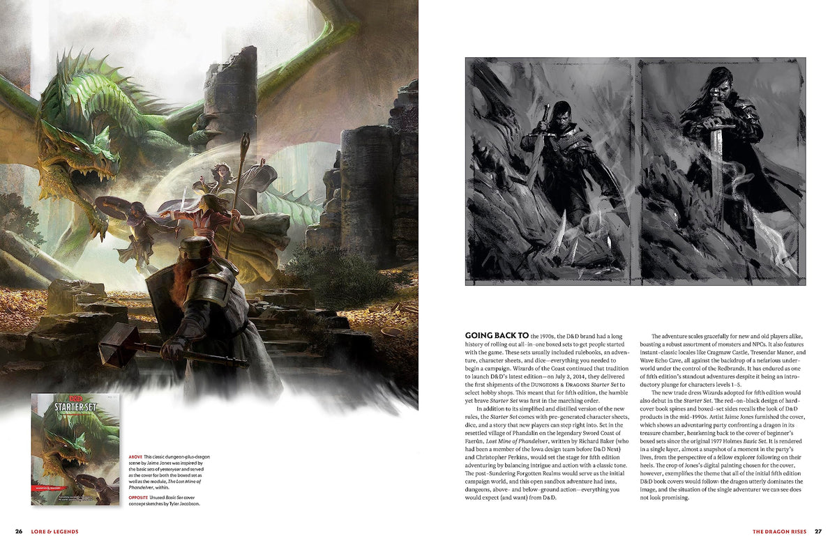 Dungeons & Dragons Lore & Legends: A Visual Celebration of the Fifth Edition of the World's Greatest Roleplaying Game