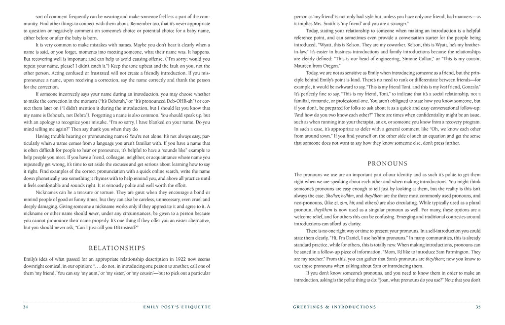 Emily Post's Etiquette, The Centennial Edition (Emily's Post's Etiquette)