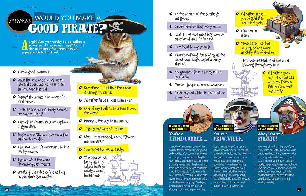 National Geographic Kids Personality Quizzes