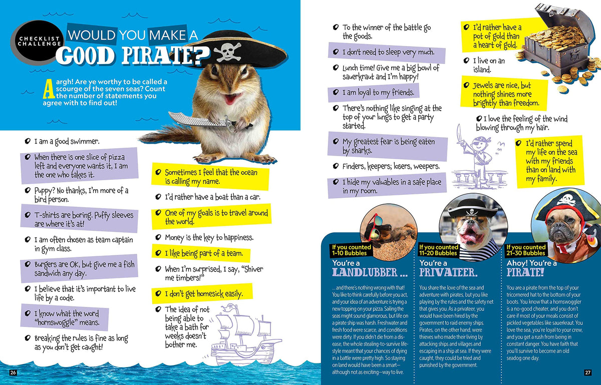 National Geographic Kids Personality Quizzes