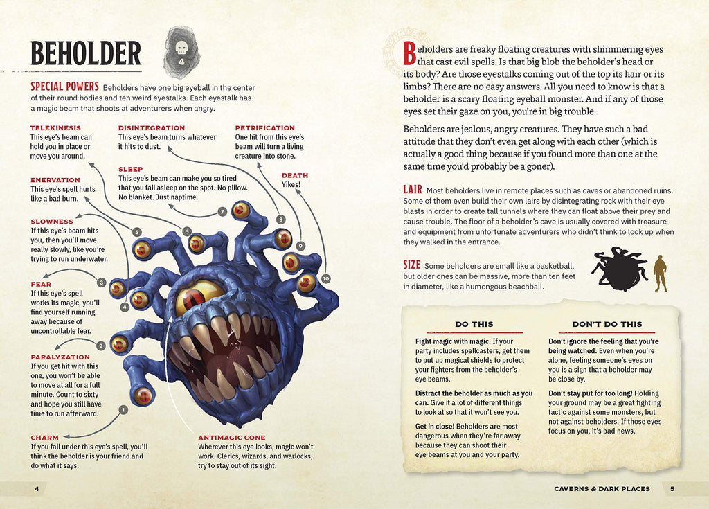 Monsters & Creatures (Dungeons & Dragons): A Young Adventurer's Guide