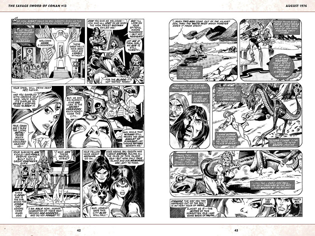 The Savage Sword Of Conan: The Original Comics Omnibus Vol.9 (SAVAGE SWORD OF CONAN OMNIBUS)