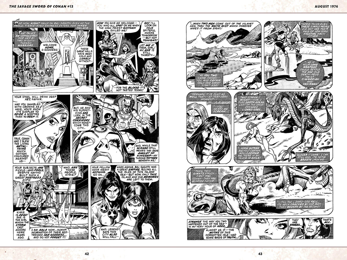 The Savage Sword of Conan: The Original Comics Omnibus Vol.2 (SAVAGE SWORD OF CONAN OMNIBUS)