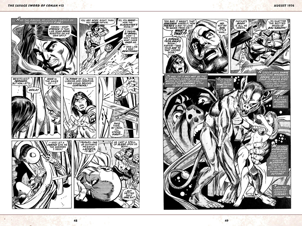 The Savage Sword Of Conan: The Original Comics Omnibus Vol.9 (SAVAGE SWORD OF CONAN OMNIBUS)