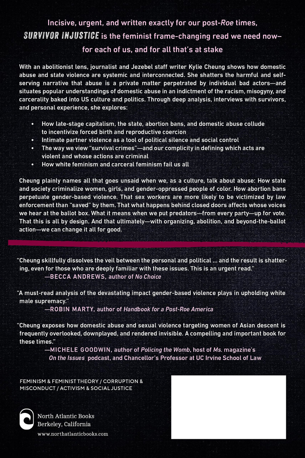Survivor Injustice: State-Sanctioned Abuse, Domestic Violence, and the Fight for Bodily Autonomy