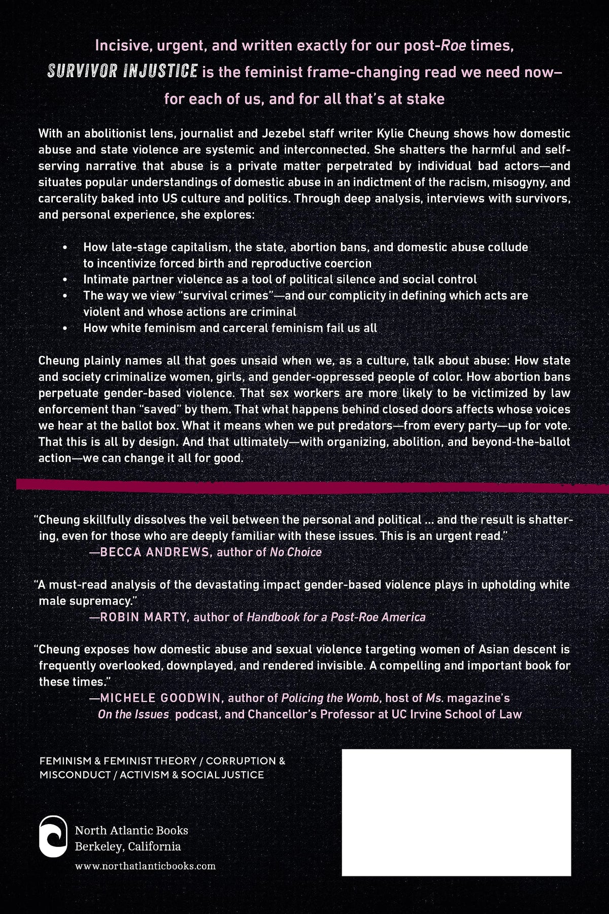 Survivor Injustice: State-Sanctioned Abuse, Domestic Violence, and the Fight for Bodily Autonomy