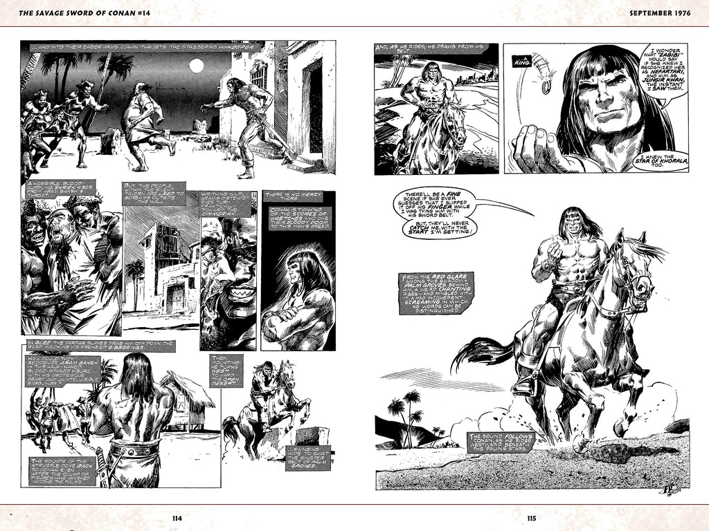 The Savage Sword Of Conan: The Original Comics Omnibus Vol.9 (SAVAGE SWORD OF CONAN OMNIBUS)