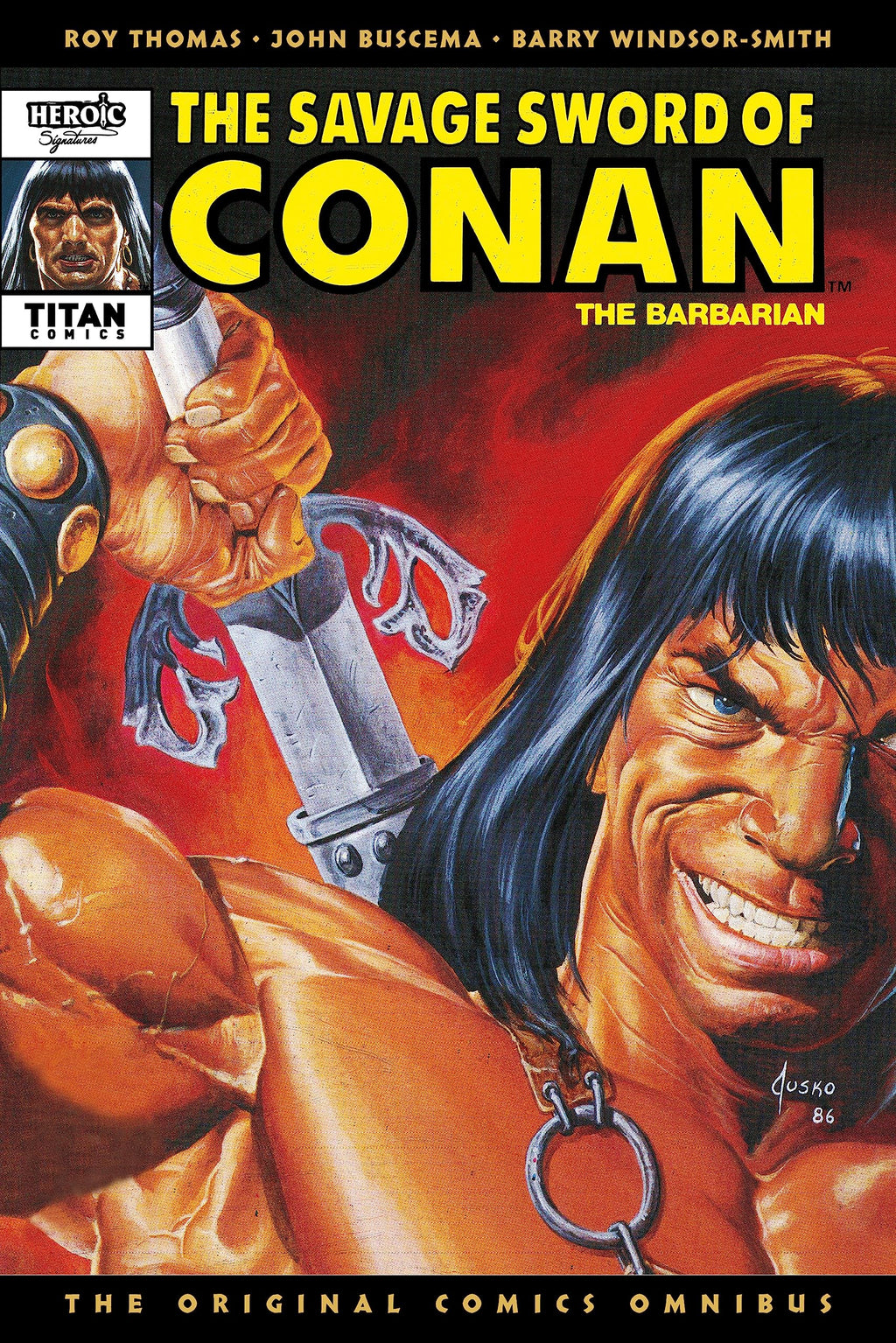 The Savage Sword Of Conan: The Original Comics Omnibus Vol.9 (SAVAGE SWORD OF CONAN OMNIBUS)