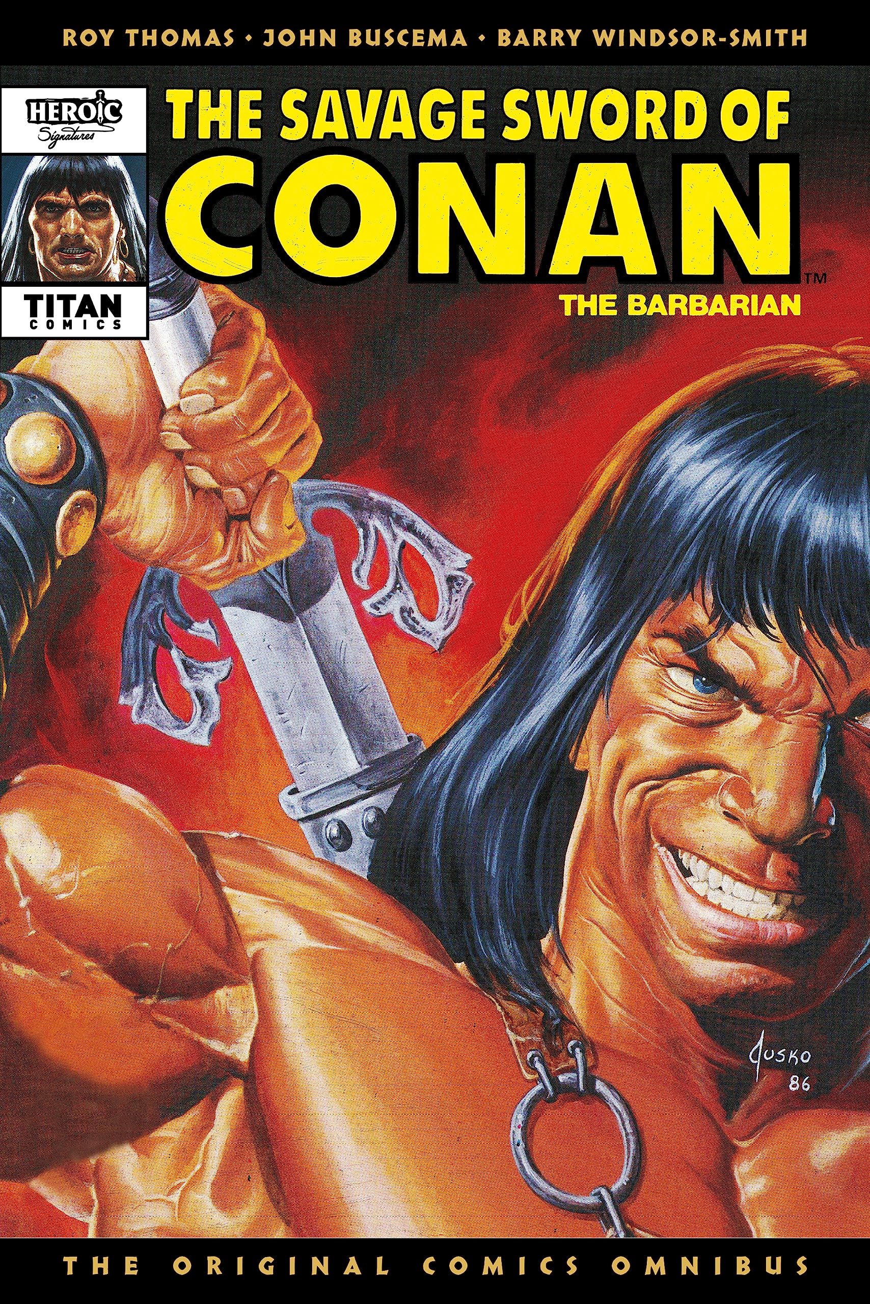 The Savage Sword Of Conan: The Original Comics Omnibus Vol.9 (SAVAGE SWORD OF CONAN OMNIBUS)