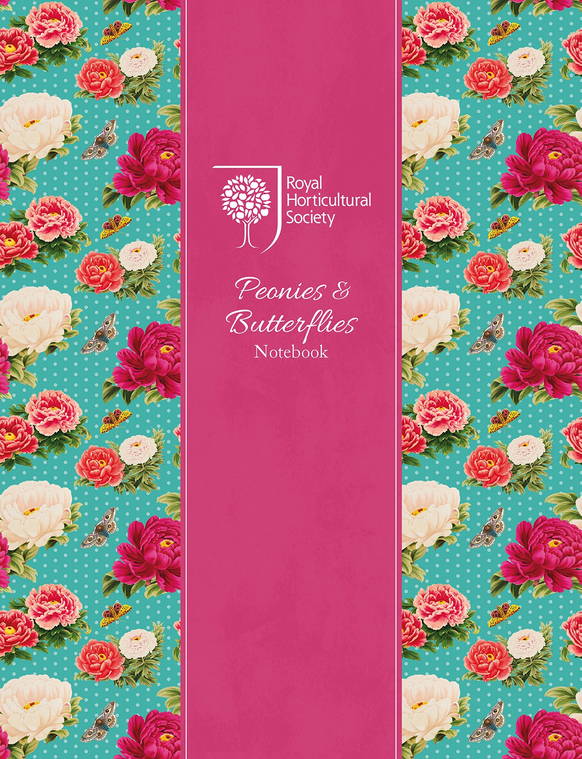 RHS Peonies and Butterflies Notebook