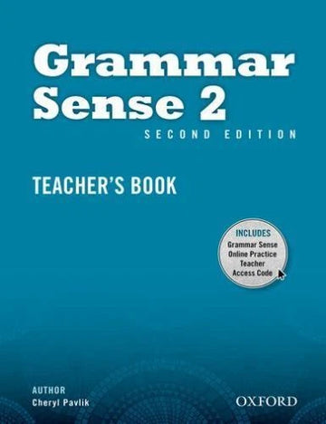 Grammar Sense 2 Teacher's Book with Online Practice Access Code Card